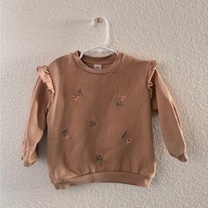 H&M Beige Sweatshirt